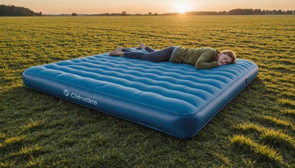 Le n°1 du matelas gonflable : légèreté et confort optimal !